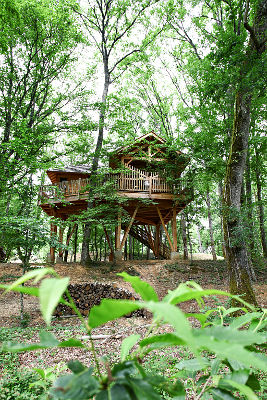 La Chambre de la Cabane Perchée dans les Arbres Périgord