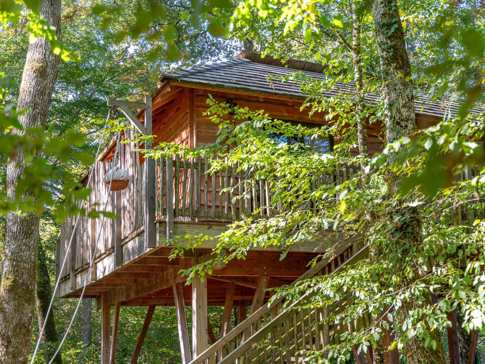 Vue extérieure de la cabane Pyrénées